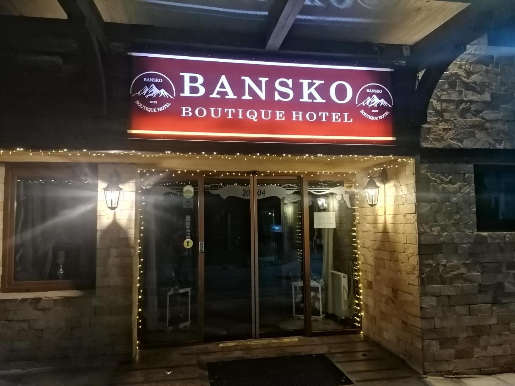 Bansko Boutique Hotel Exteriör bild